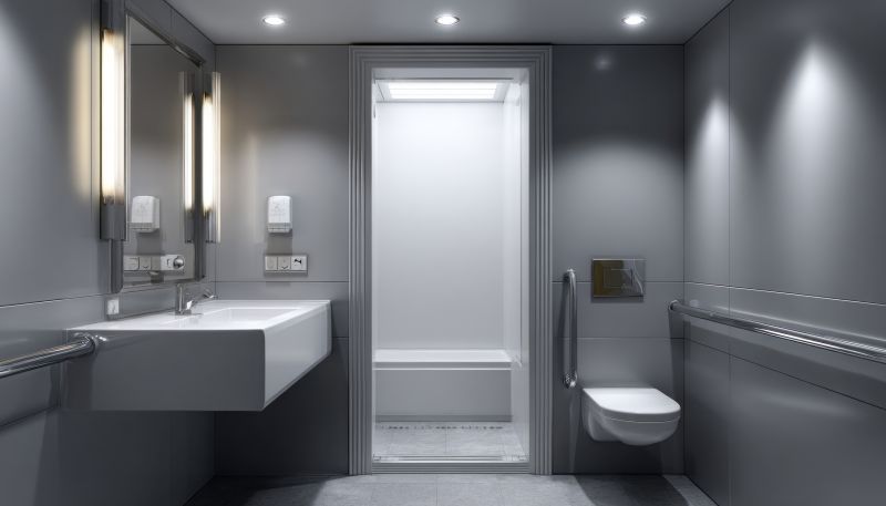 Expansive Bathroom Spaces